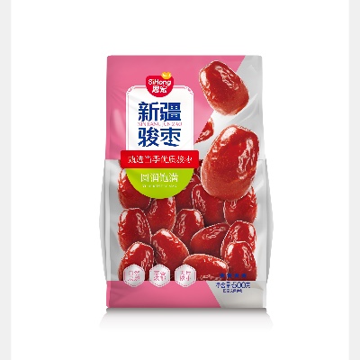 思宏四星和田骏枣 皮薄肉厚 特产休闲零食 500g/袋