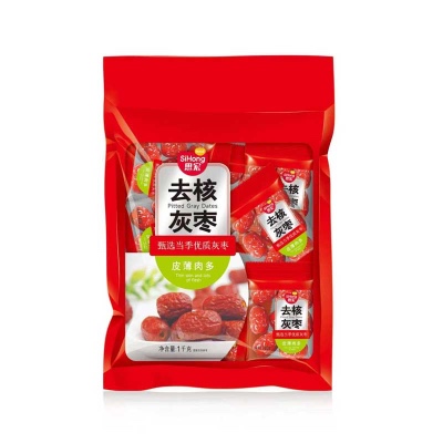 思宏去核灰枣袋装  镇选当季优质灰枣 皮薄肉多 1000g