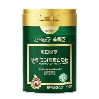 【美赞臣】颐糖低GI高蛋白成人奶粉 700g 新西兰进口奶源科学控糖易吸收