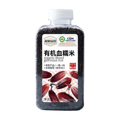 和粮溢田粮π系列有机血糯米  420g/瓶
