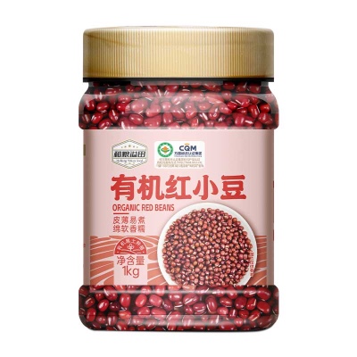 和粮溢田田园系列有机红豆 1kg/瓶